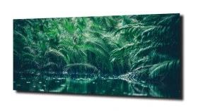 obraz na szkle, panel szklany Drzewa 69