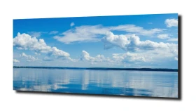 obraz na szkle, panel szklany Chmury 12