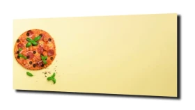 obraz na szkle Pizza jedzenie kuchnia