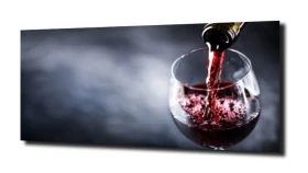 obraz na szkle, Panel szklany Wino 15