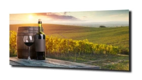 obraz na szkle, Panel szklany Wino 38