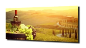 obraz na szkle, Panel szklany Wino 40