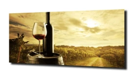 obraz na szkle, Panel szklany Wino 42