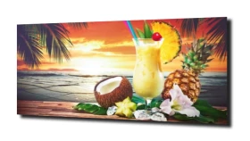 obraz na szkle, Panel szklany Drink 27