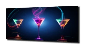 obraz na szkle, Panel szklany Drink 6