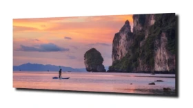 obraz na szkle Tajlandia skały