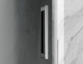 Drzwi Prysznicowe Przesuwne, Okucia Chrom Połysk, Szkło Grafitowe Dymione