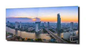 obraz na szkle Bankog panorama  Tajlandia
