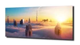 obraz na szkle Dubaj architektuta miasto
