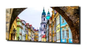 obraz na szkle Stare miasto -Praga