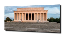 obraz na szkle Pomnik Lincolna Waszyngton