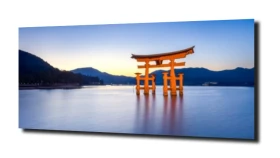 obraz na szkle Miyajima- wyspa świątyń