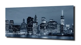 obraz na szkle Manhattan- Nowy Jork