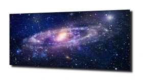 obraz na szkle Orbita kosmos gwiazdy