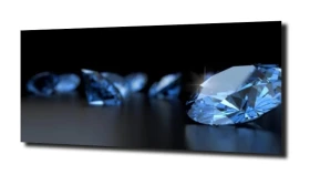 obraz na szkle, panel szklany Diamenty 54