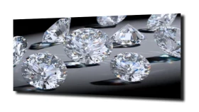 obraz na szkle, panel szklany Diament 44