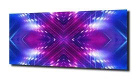 obraz na szkle Abstrakcja disco 18