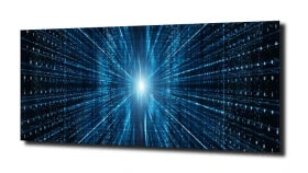 obraz na szkle Abstrakcja matrix
