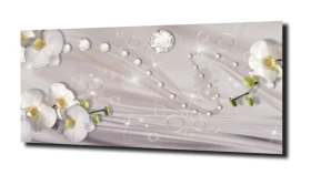 obraz na szkle, panel szklany Orchidea 29
