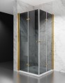 kabina prysznicowa skladana dwustronnie zloty mat grafit zdjecie 1 polskie kabiny