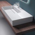 Umywalka LNG12 Nablatowa Konglomerat 75cm zdj 2