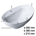 Umywalka Nablatowa C302 zdj 5
