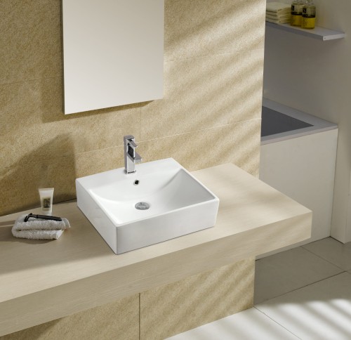 Umywalka Nablatowa Ceramiczna C921 zdj 1