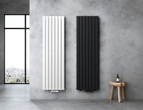 Grzejnik Panelowy Dekoracyjny Podwójny Antracyt Mat FV-2W  zdjecie 1