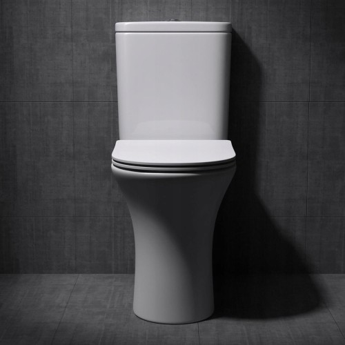 WC kompakt RIMLESS deska slim Pia 304T zdjecie 1 polskie kabiny