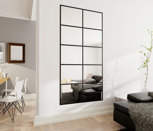 lustro do przedpokoju loft ze szprosami milano zdjecie 1 polskie kabiny