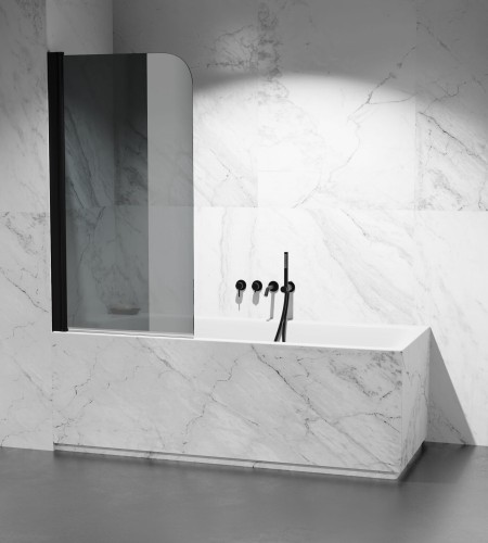 Parawan nawannowy grafitowy PNW1155 okucia czarny mat zdjecie 1