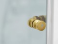 złota kabina prysznicowa wahadłowa DV4000 szkło transparentne zdjęcie 7