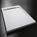 SL04 brodzik prysznicowy slim konglomerat biały 90x90cm zdjecie 1