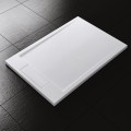 SL04 brodzik prysznicowy slim konglomerat biały 90x90cm zdjęcie 2
