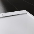 SL04 brodzik prysznicowy slim konglomerat biały 90x90cm zdjęcie 3