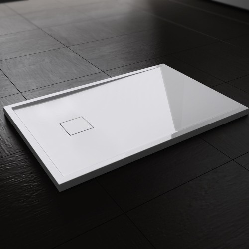 SL08 brodzik prysznicowy prostokątny konglomerat 80x100cm zdjęcie 1