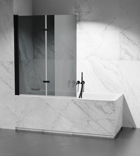 Parawan nawannowy grafitowy składany PNW1408 okucia czarny mat zdjecie 1