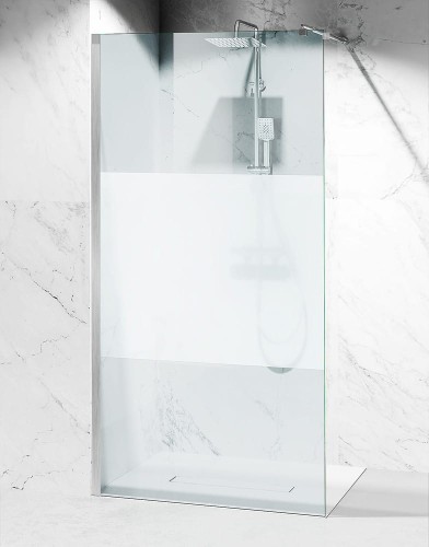 pas mrozenia szyba prysznicowa okucia chrom szczotkowany zdjecie 1 polskie kabiny