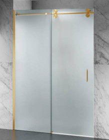 Okucia złoty mat, Szkło Mrożone, Drzwi Prysznicowe D30 EXCLUSIVE