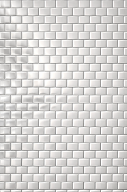 Lustra fazowane płytki  CEGŁA połówki 5 szt