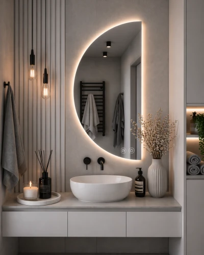 lustro polokragle 100 cm zdjecie 1 polskie kabiny