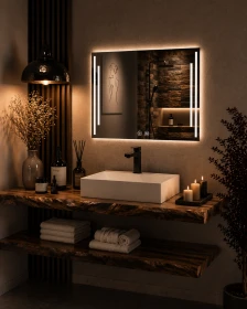 Lustro prostokątne: JASMIN-08