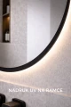 lustro okragle LED z czarna rama 60-120cm zdjecie 5 polskie kabiny