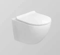 Zestaw podtynkowy Geberit Duofix (UP320) 7w1: misa CLARISA WC serii Rimless, stelaż, przycisk do stelaża opcjonalnie, deska wolnoopadająca slim, przekładka akustyczna, wsporniki dystansowe oraz kompletny zestaw instalacyjny zdjecie 6