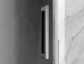 kabina prysznicowa przesuwna szklo grafitowe dymione okucia chrom polysk zdjecie 6 polskie kabiny